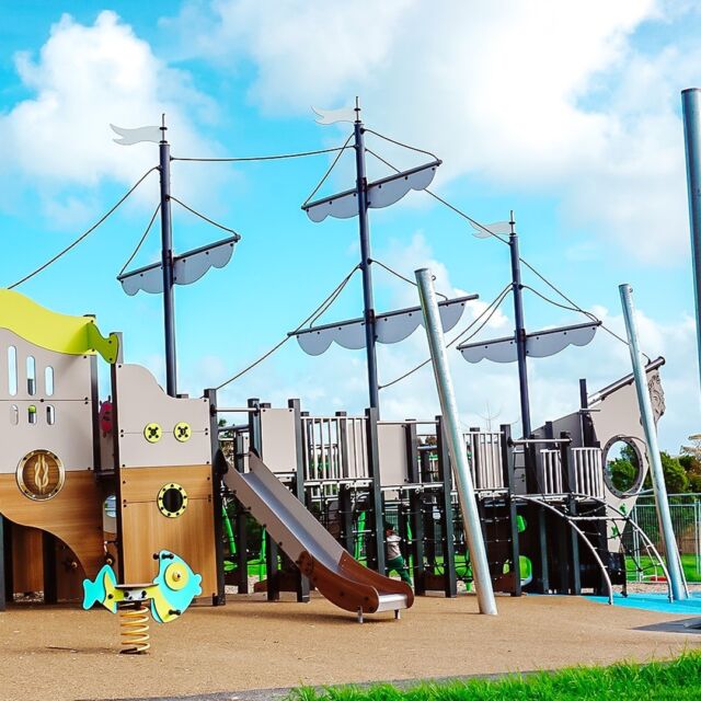 Check out the new nautical themed playground and walk the plank at Montgomery Reserve in Belmont! ⛵️🤿

#expertsatplay #playstartshere #nauticalplayground #ship #pirate #slide #swingset